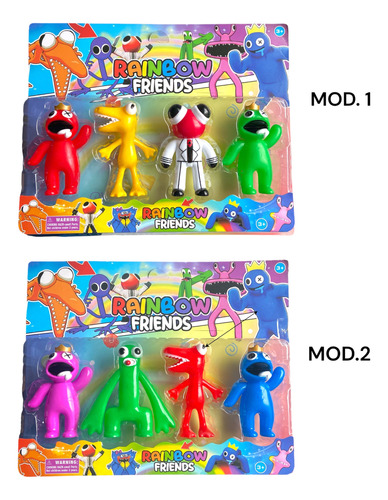 Bonecos Rainbow Friends Babão Red Green Jogo Roblox Criança